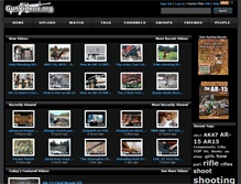 Tablet Screenshot of gunvideos.org